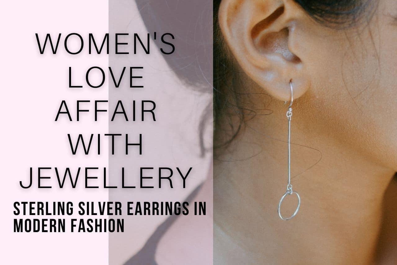 Sterling Silver Earrings In Modern Fashion