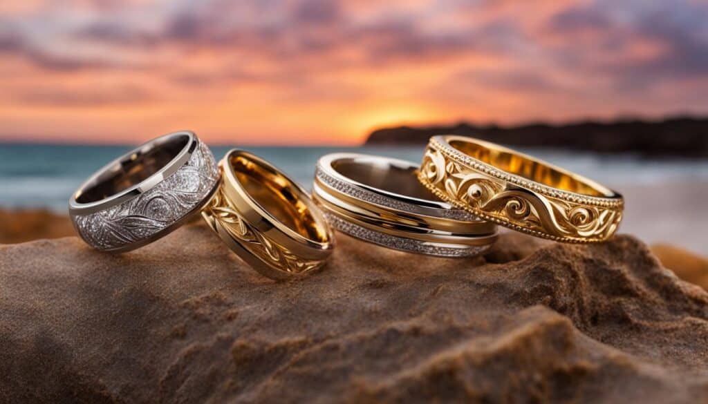 mens wedding rings australia